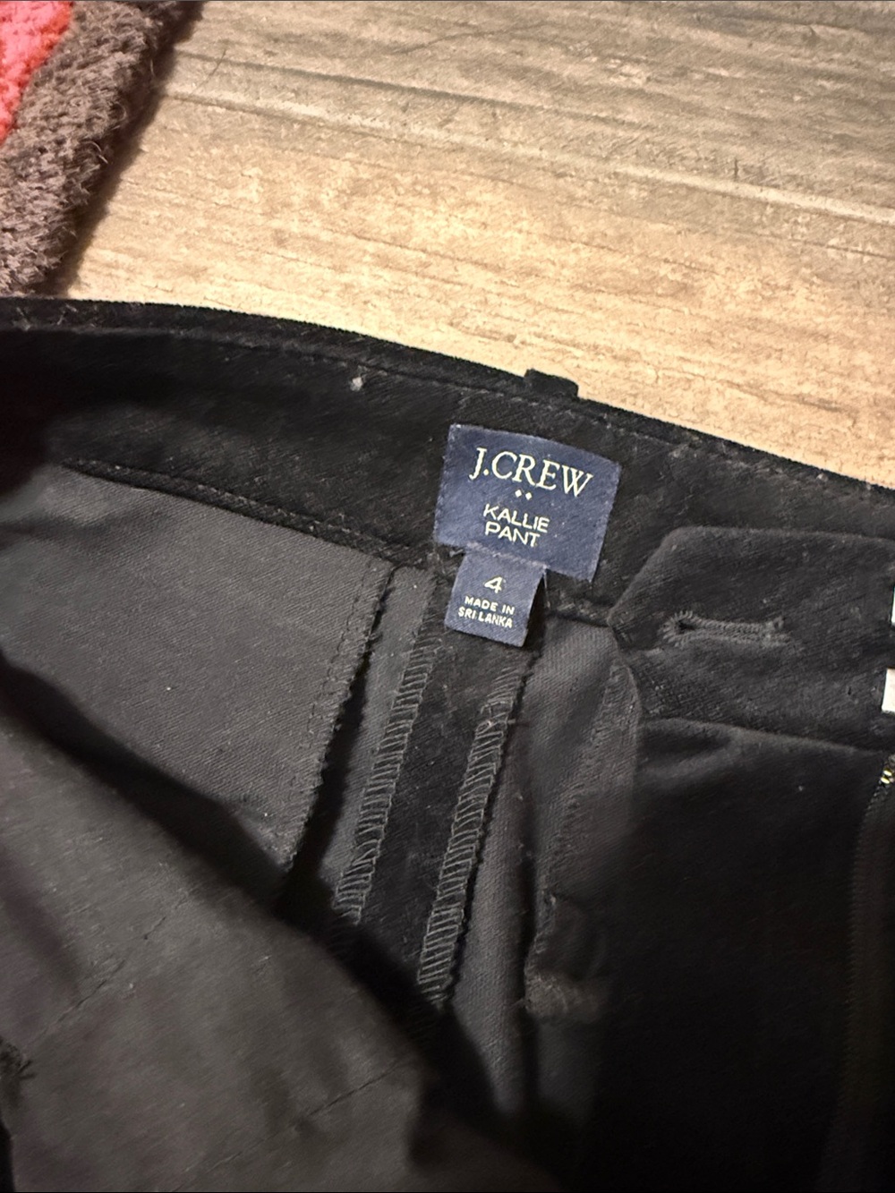 J. Crew Kallie Pant in Black